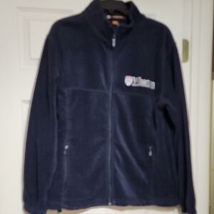 Men's Navy Fleece Jacket from Wharton School Of Business. Never Worn!